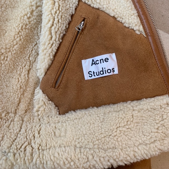 Acne Studios Ian Shearling Jacket - Picture 3 of 10